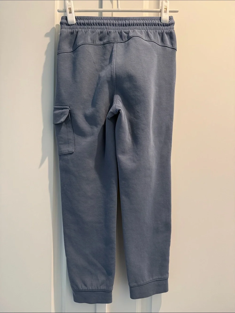 Kid’s Cargo Jogger Pants in Slate Blue